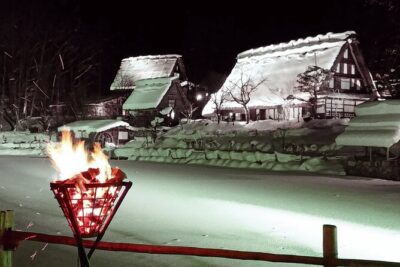 2-Day Bus Tour to Shirakawago & Hida No Sato Winter Illumination