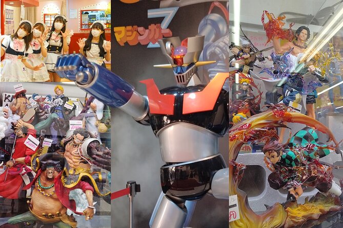 Anime shopping tour in Osaka: figures, Manga, Maid Cafe, Knife - Key points to know before booking
