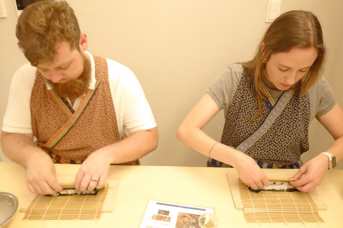 Authentic SUSHI Course Cooking Class - Yakitori adds heat and variety