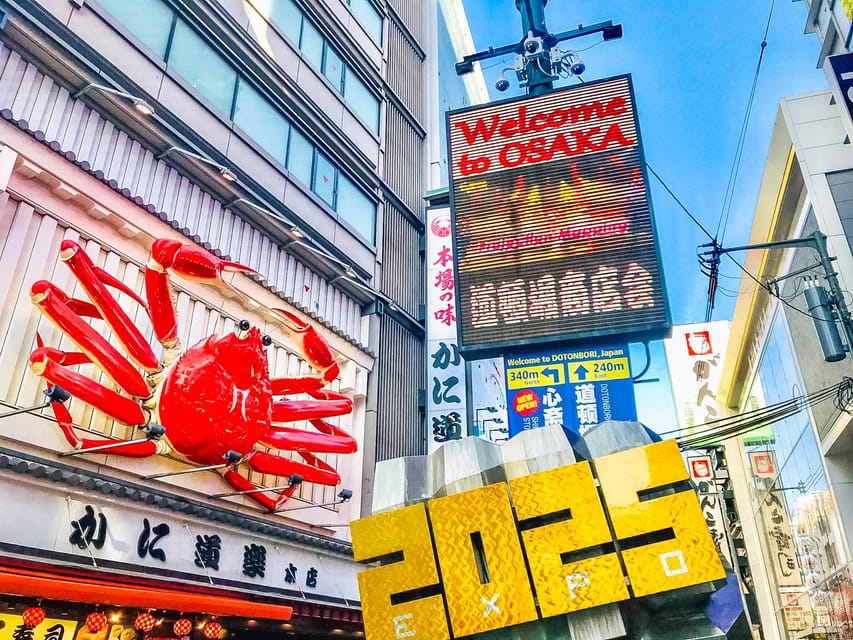 Discover Osaka, Private Customizable Tour with Expert Guides - Shinsekai and Dotonbori show two sides of modern Osaka