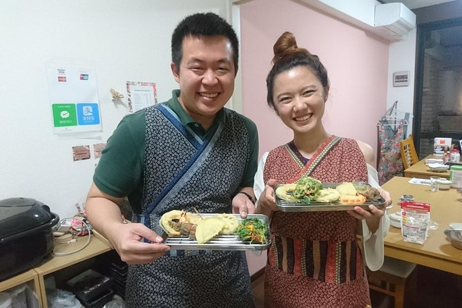 Enjoy artistic TEMPURA Cooking Class - An Osaka cooking class in Kitahorie