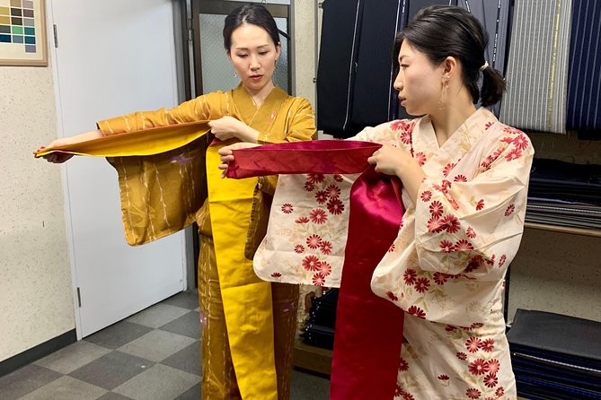 Exclusive private Yukata dressing workshop - Choosing Your Yukata and Obi