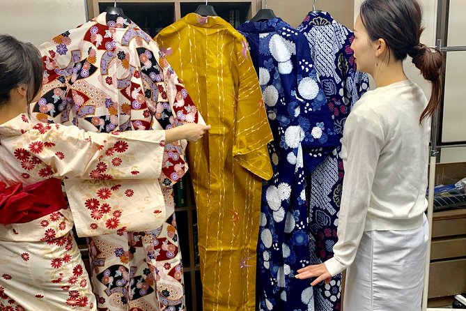 Exclusive private Yukata dressing workshop - Tea, Changing, and Heading Into Osaka