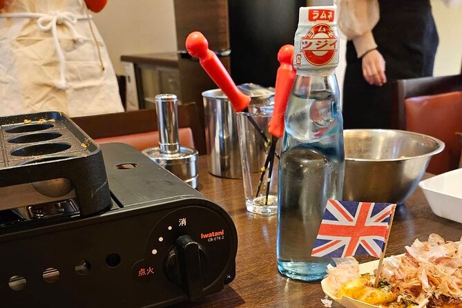 Experience Cooking Takoyaki in its Birthplace, Osaka - Ramune adds a small piece of Japanese food culture