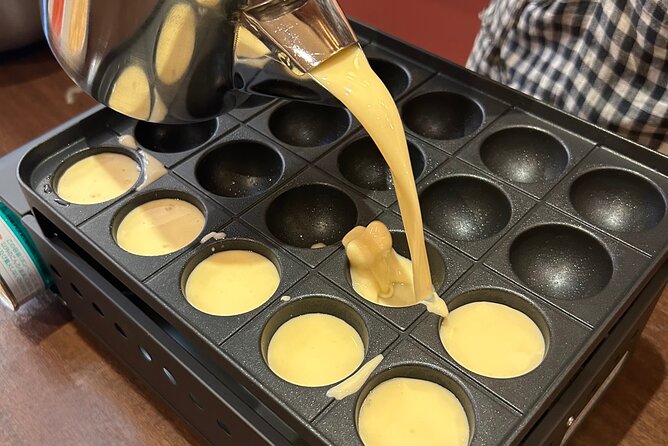 Experience Cooking Takoyaki in its Birthplace, Osaka - The first stage: learning the Osaka method