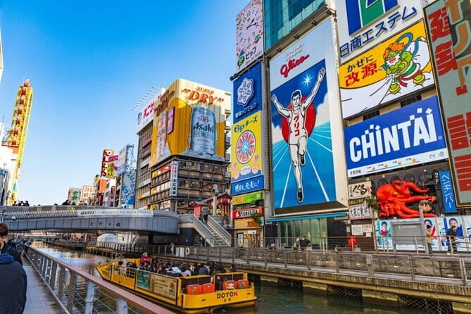 Explore Osaka | Private Tour - Local English Driver(guide option) - Dotonbori after dark or in daylight