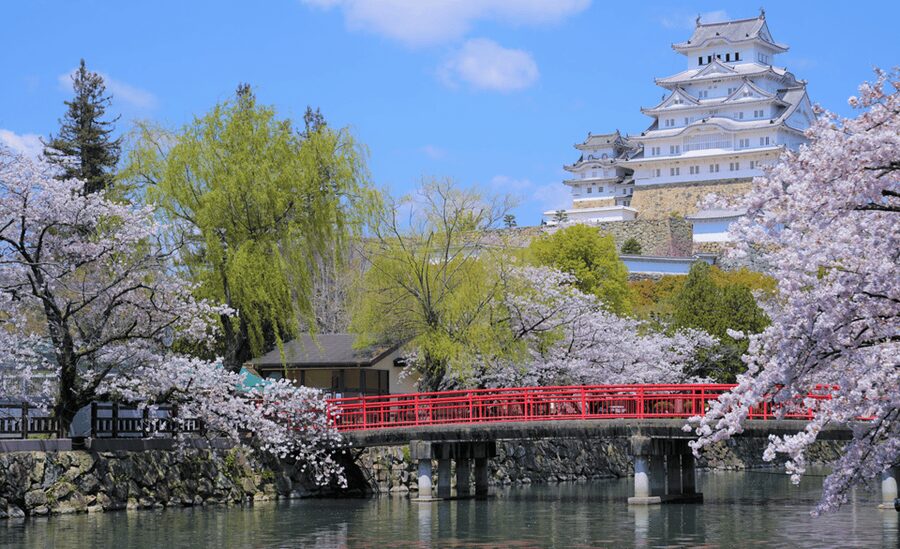 From Osaka: Himeji Castle, Arima Onsen & Mt. Rokko Day Tour - Koko-en Garden: nine gardens beside the castle