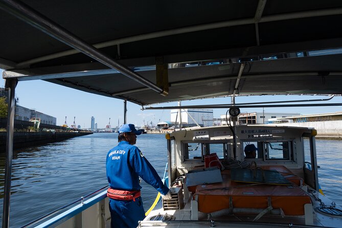 Half day Osaka Bay Area Cycling with E-Assist Bicycle Tour - Namihaya Bridge gives you the big city view