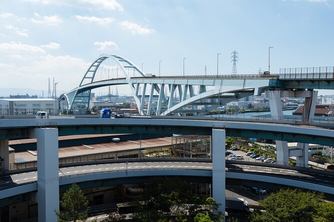 Half day Osaka Bay Area Cycling with E-Assist Bicycle Tour - Tempozan combines familiar sights with lunch