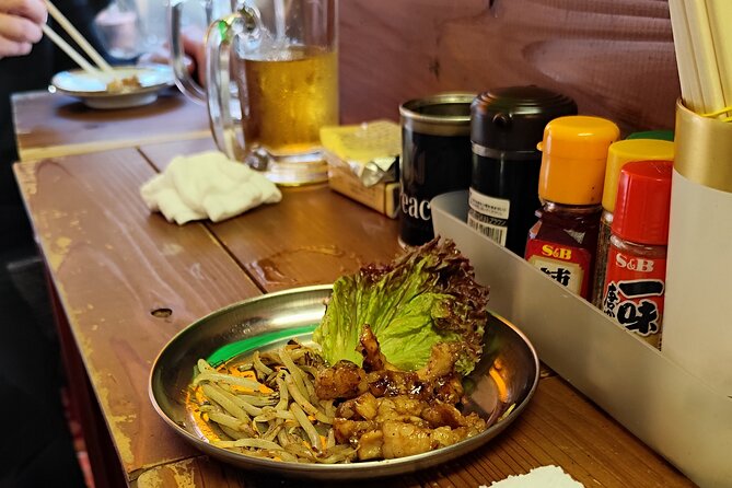 Hidden Osaka Foodie Tour: Nishinari Backstreets & Local Dining - Meeting at Lawson and finishing at Tengachaya
