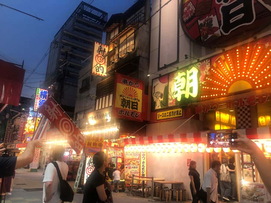 Hungry Osaka Street Food Tour: 15 Dishes & 3 Drinks - Five stops, fifteen dishes, and a very full evening