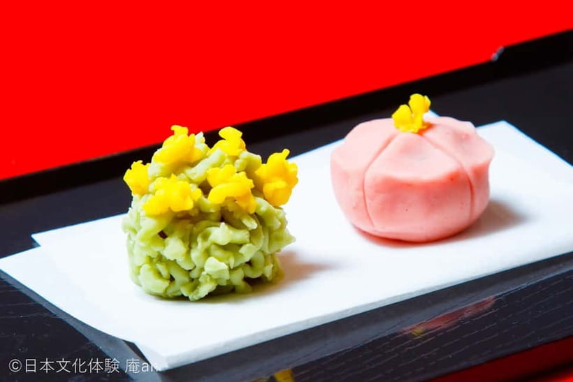 Japanese Traditional Sweets "Nerikiri" making - What happens during the 65 minutes