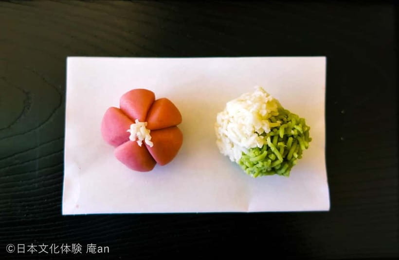 Japanese Traditional Sweets "Nerikiri" making - The seasonal shapes you make