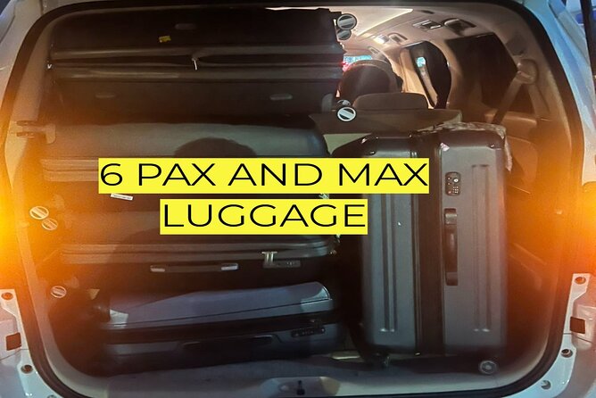 Kansai/KIX Airport to or from Osaka/Kyoto Private Transfer - Vehicle comfort and luggage limits