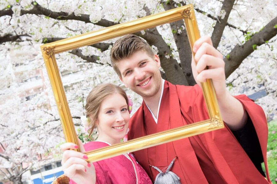 Kimono photoshoot-Includes 100 photo data - A kimono session with more than a studio backdrop