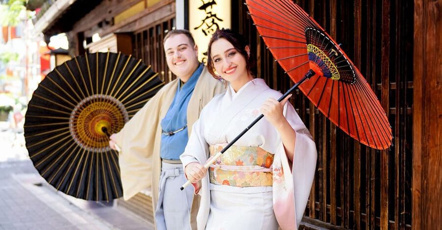 Kimono photoshoot-Includes 100 photo data - Starting at Studio Norluss in Higashishinsaibashi