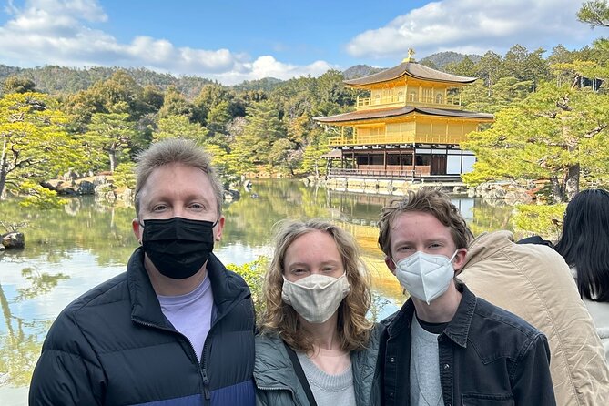 Kyoto Full Day Tour from Osaka with Licensed Guide and Vehicle - Kinkakuji, Ryoan-ji, and northern Kyoto