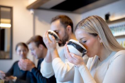 Matcha Making Class in Osaka with Authentic Japanese Sweets Set
