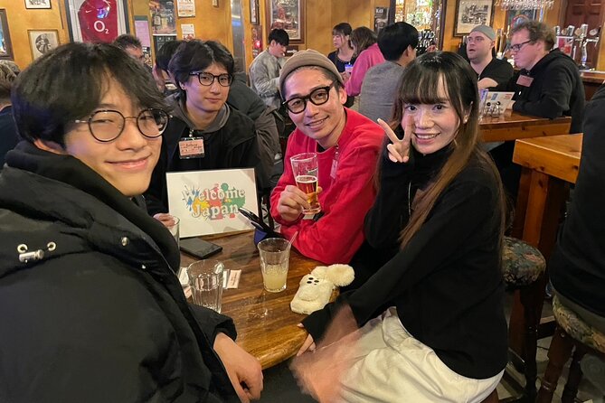 Meet Locals and Japanese Speaking Experience at British Pub Osaka - Small groups make the first conversation easier