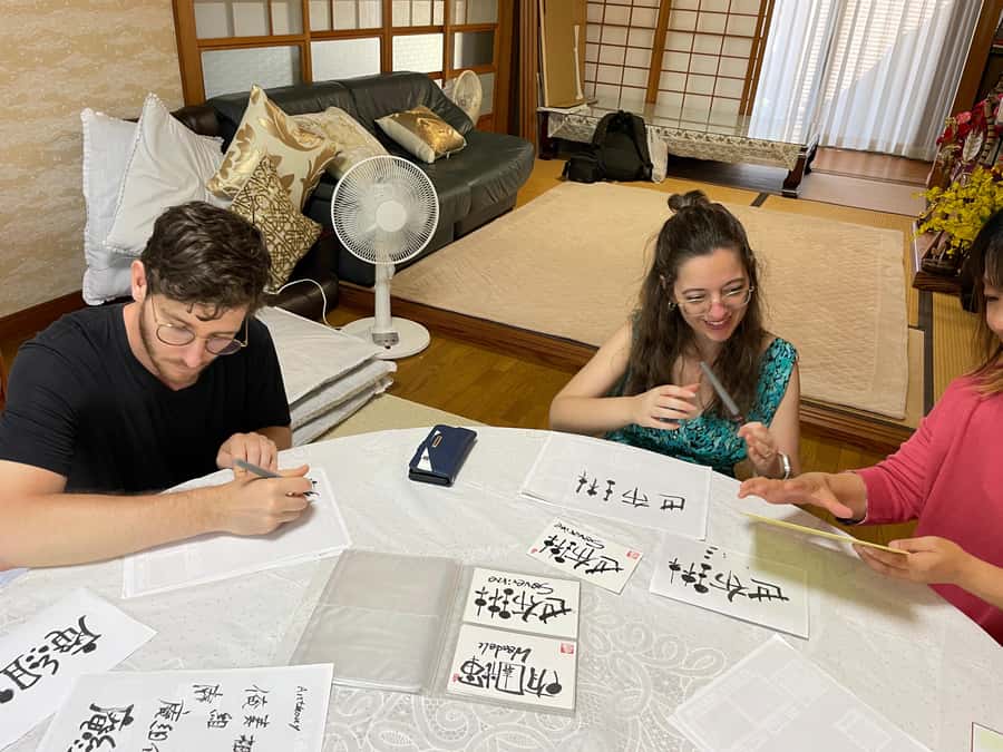 Nara: Write Your Own Name in Kanji (Japanese Calligraphy) - The souvenir you actually make yourself
