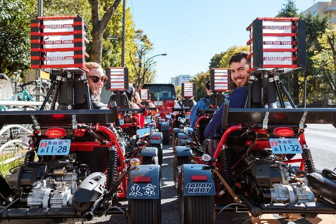 Official Japan Go-Kart Through Osaka Castle - Triangle Park and Osaka’s youth style