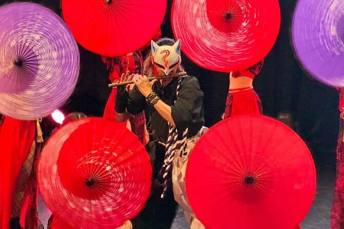 Osaka: A Modern Samurai, Kabuki, Taiko, & Dance Show - The interactive part changes the mood