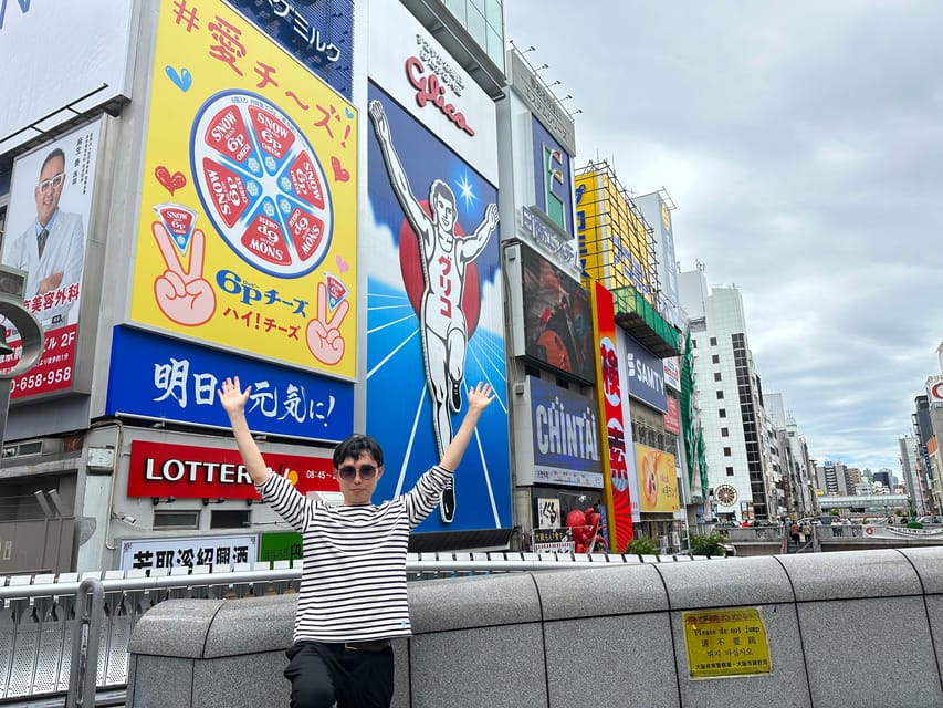 Osaka: A Private Guided Walking Tour of 5 Must-See Sights - Kuromon Ichiba Market, 45 minutes of local food