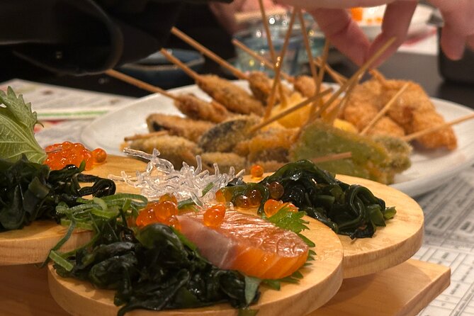 Osaka After Dark: Small-Group Night Food Tour (Max 6) - What you are likely to eat and drink