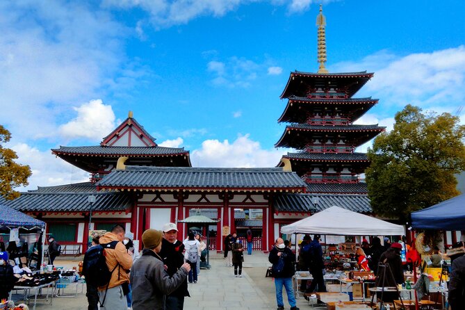 Osaka Castle & Temple Walking Tour with Multilingual Audio Guide - A short stop at Isshinji Temple