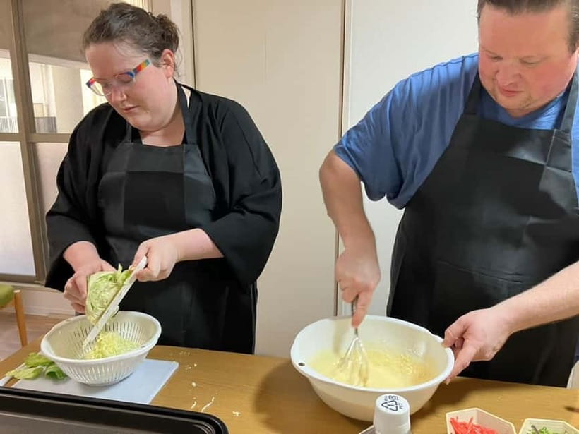 Osaka : Cooking Class Okonomiyaki & Takoyaki course in Nanba - Key points to know before booking