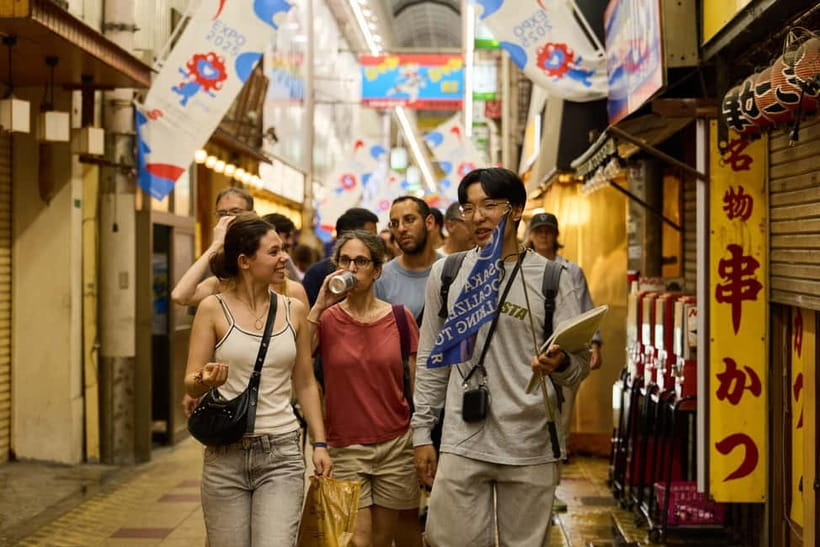 Osaka: Dark Side of Osaka Night Walking Tour - Key points at a glance