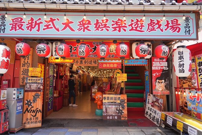 Osaka Early Morning Tour with English-Speaking Guide Dotonbori - Dotonbori: finish under the Glico running man