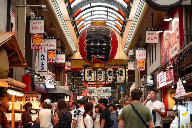 Osaka Early Morning Tour with English-Speaking Guide Dotonbori - Osaka Castle: history before the city wakes up