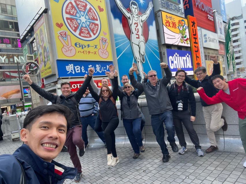 Osaka: Full-Day City Tour with a Guide and Public Transport - One day to see Osaka before your flight