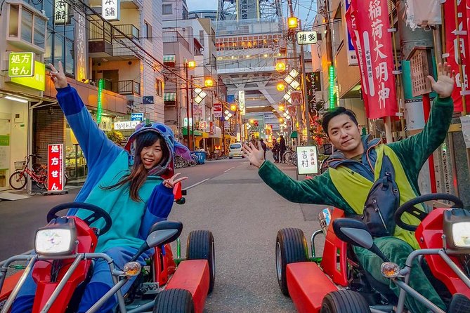 Osaka Go Karting Tour with Funny Costume - Height, weight, and weather limits
