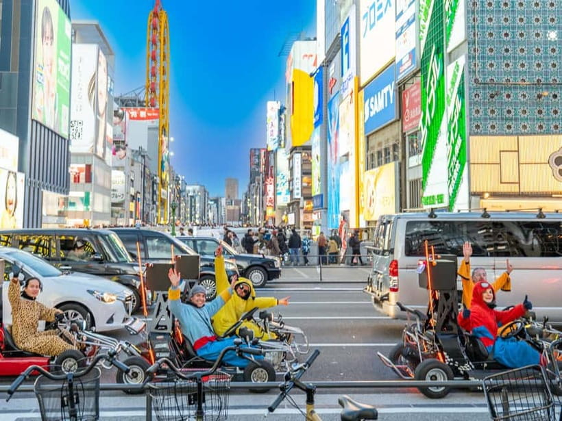 Osaka: Guided Go Karting Tour in a Funny Costume - From Namba to America-mura