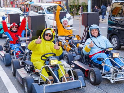 Guided Go Karting Tour in a Funny Costume