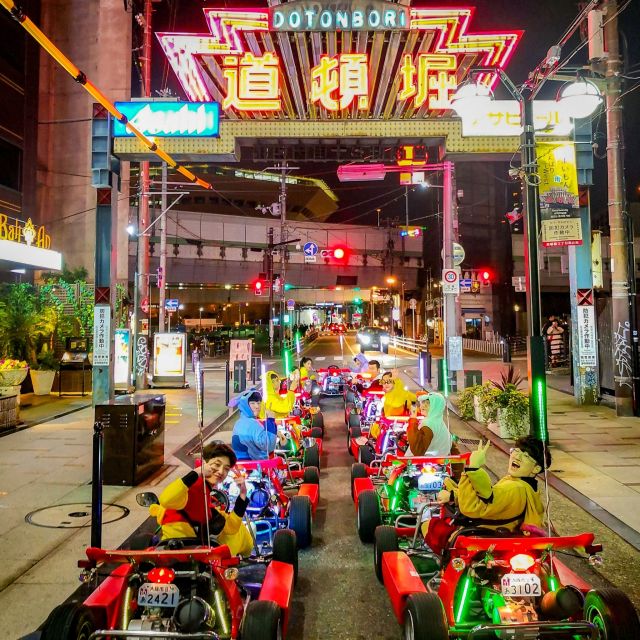 Osaka: Guided Go Karting Tour in a Funny Costume - The license rules are the real booking test