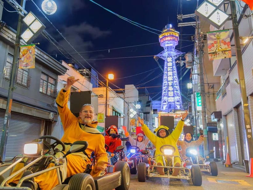Osaka: Guided Go Karting Tour in a Funny Costume - Weather, comfort, and road safety