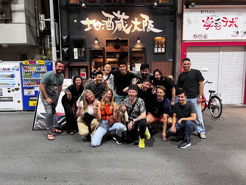 Osaka: Izakaya Bars Guided Walking Tour - Starting beneath the Glico sign in Dotonbori