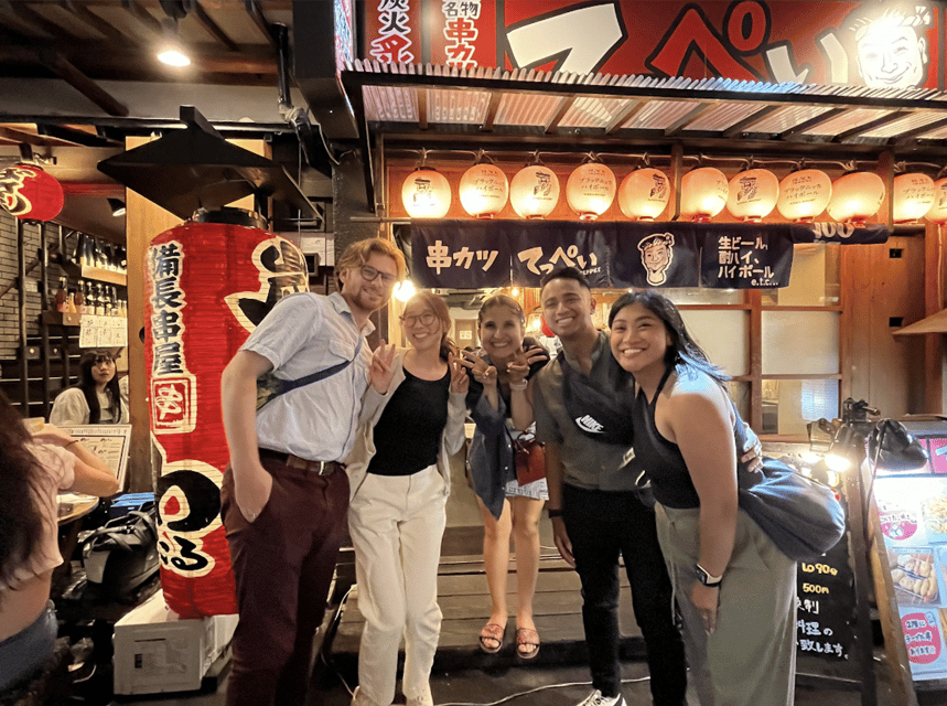 Osaka: Izakaya Bars Guided Walking Tour - Small bars and local connections