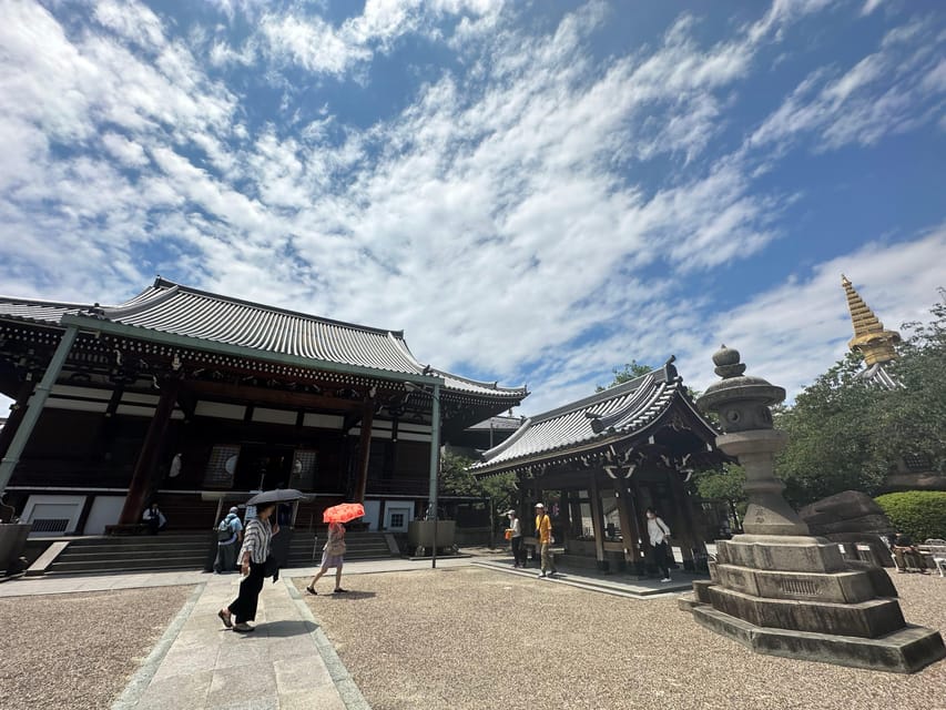 Osaka: Japan’s Oldest Temple & Bone Buddha Walking Tour - What the two-hour timing means for you