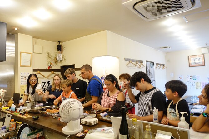 Osaka Japanese Cooking And Matcha Class near Osaka Castle - The Optional Sake Tasting