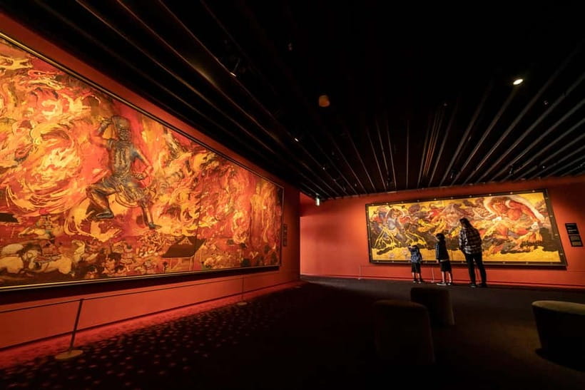 Osaka: Koji Kinutani Tenku Art Museum Entry Ticket - A museum built around sound, color, and motion