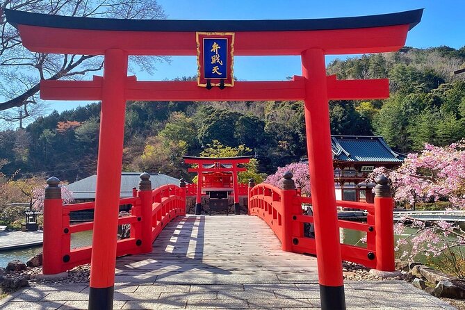 Osaka / Kyoto: Katsuoji, Arashiyama & Kinkaku-ji One Day Tour - Togetsukyo Bridge gives you the broad view
