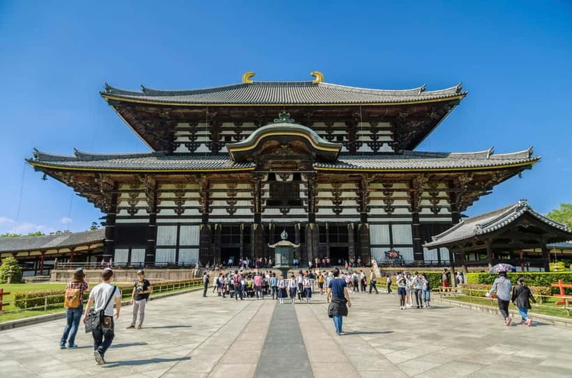 Osaka: Kyoto & Nara & Uji Historical and Scenic One-Day Tour - Nara Park and the deer encounter