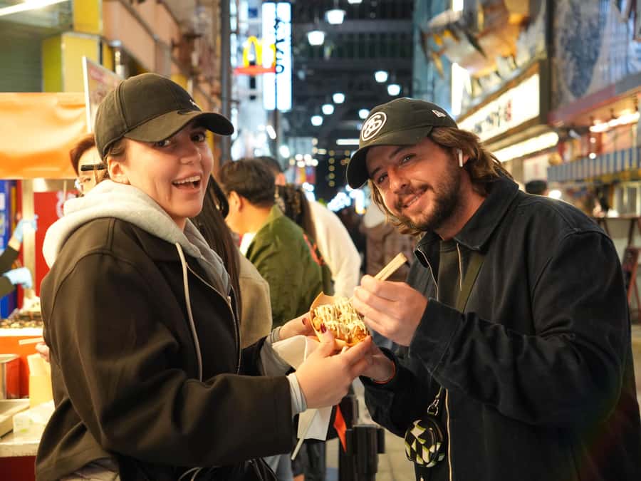 Osaka Morning Tour: Shitennoji Temple, Shinsekai &Doutonbori - What you actually eat, and what costs extra