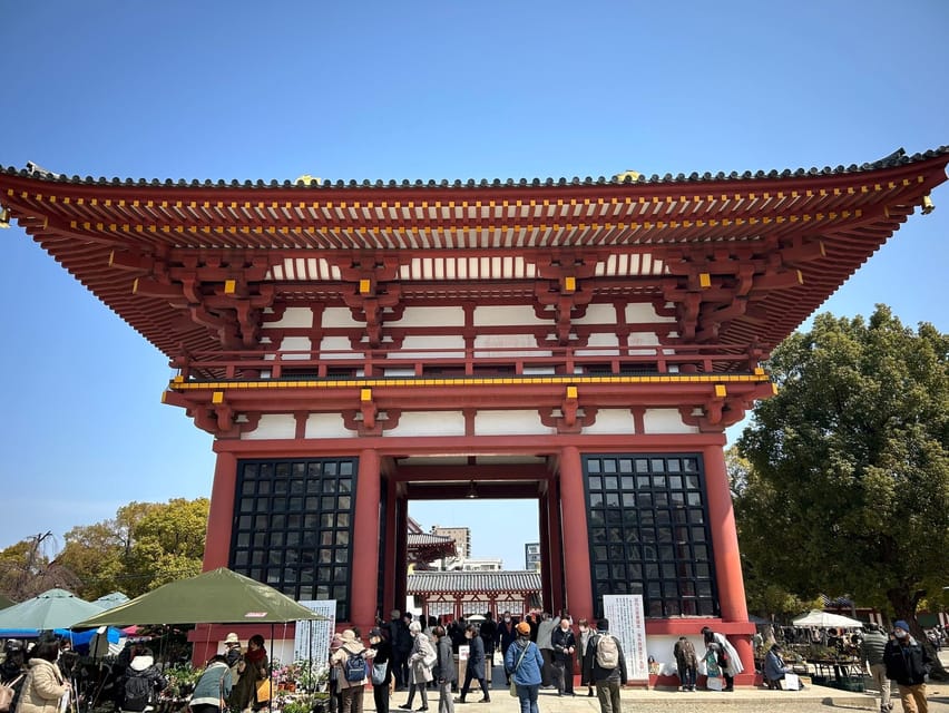 Osaka Morning Tour: Shitennoji Temple, Shinsekai &Doutonbori - What the private format means for you