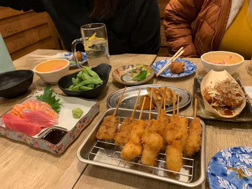 Osaka: Namba Pub Bar Crawl with a Local Guide - Food, drinks, and drinking age