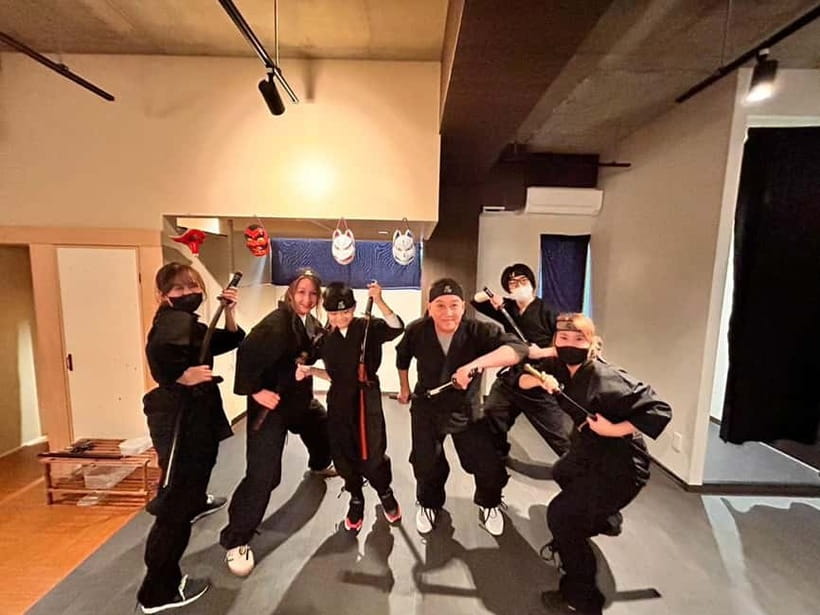 Osaka: Ninja Experience Cafe in Dotonbori - Ninja history, secret rooms, and extra details